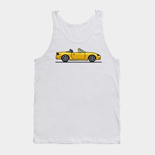 Mazda Mazdaspeed Miata Yellow Hardtop Tank Top